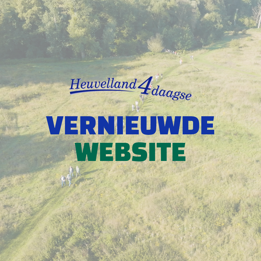 Vernieuwde website